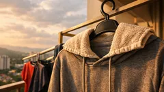 Trik tuala pada penyangkut: cara baju cepat kering walau cuaca lembap di Malaysia