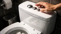 Maksud eco小 pada tandas: bila patut tekan supaya tak tinggal tisu