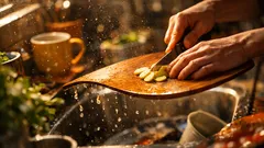 Jangan buang papan kamaboko: 3 cara guna semula yang praktikal di dapur kecil