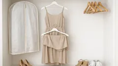 Trik 2 penyangkut baju untuk kemas pakaian labuh dan buat almari nampak lebih lapang