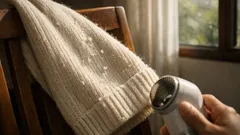 Cara hilangkan bulu bebola pada sweater knit tanpa rosakkan kain