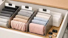 Kemas laci kecil tak serabut: hack klip binder dan penyokong buku yang murah