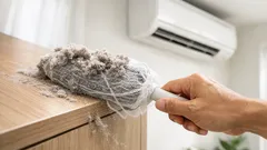 Helah jaring saringan dapur untuk handy mop, habuk terus tertangkap dan mop kekal bersih