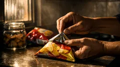 5 cara tutup semula bungkusan makanan tanpa klip atau pita, kemas dan tak tumpah