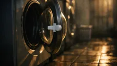 Trik stoper laci untuk elak anak terkunci pintu mesin basuh drum