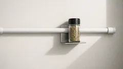 Trik rak tanpa gerudi: guna tension rod dan bookend untuk tambah storan dalam 5 minit