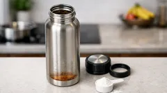 Cara hilangkan kesan teh dalam botol minuman dalam 30 minit tanpa sental