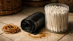 Kuiz kosa kata bahasa Inggeris: gelang getah, beg sampah dan putik kapas yang ramai tersangkut