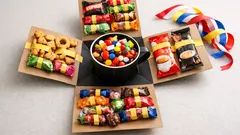 Kotak kejutan gula-gula yang ‘mengembang’: idea hadiah Krismas DIY bawah 1 jam