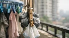 Life hack jemuran: guna zip tie + penyepit baju untuk tambah klip tanpa beli hanger baharu