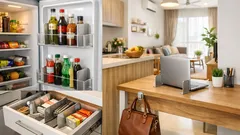 5 cara kreatif guna bookend untuk rumah lebih kemas, dari laci sampai peti sejuk