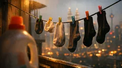 Basuh stokin terbalik atau tidak? Ini cara paling berkesan hilangkan bau dan tapak hitam