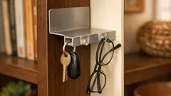 Trik penahan buku untuk simpanan terapung: kemas barang kecil tanpa tambah bekas