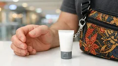 Trik botol tiub kecil: cara bawa krim tangan supaya tak lupa sapu bila kulit kering