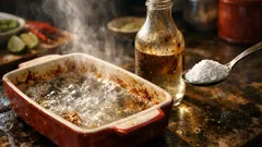 4 helah kerja rumah kurang gosok: kerak keju, kesan teh dan saluran tersumbat