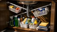 4 trik storan DIY guna barang kedai harga tetap untuk rumah nampak kemas