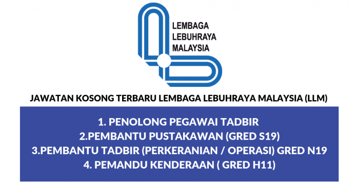 Jawatan Kosong Lembaga Lebuhraya Malaysia (LLM).